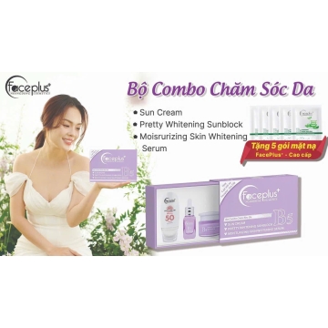 ComBo Trắng Da - Mờ Nám - Tàn Nhang FACEPLUS+ B5