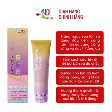 Tắm Sữa BẠCH NGỌC LIÊN Milk Bath 160g