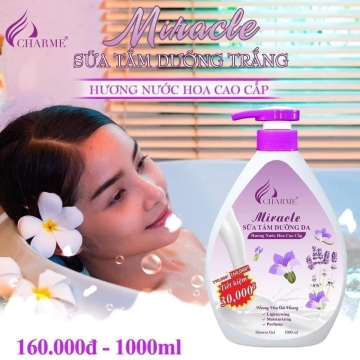 Sữa Tắm CHARME Miracle Hương Nước Hoa (1000ML)