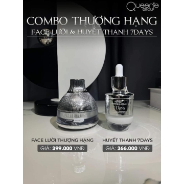 ComBo Dưỡng Da Mặt nhà Queenie Skin