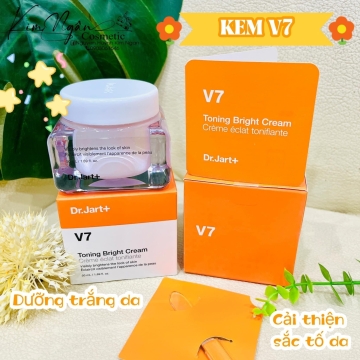 Kem Trắng Da Nâng Tone Dr. Jart+ V7 (50ML)