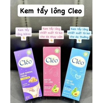 Kem Tẩy Lông Viền Bikini CLEO Khoai Tây Mật Ong (50g)