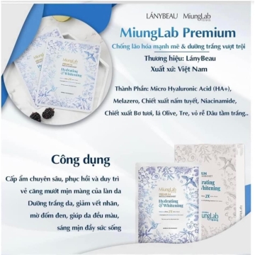 Mặt Nạ LÁNYBEAU MiungLab Premium (25g)