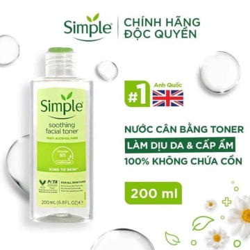 Toner Simple Soothing Facial (200ML) 