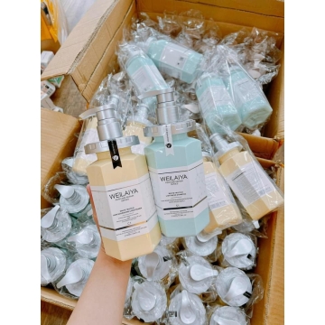 Cặp Dầu Gội & Xả Weilaiya Phục Hồi Đa Tầng Nấm (450ML)