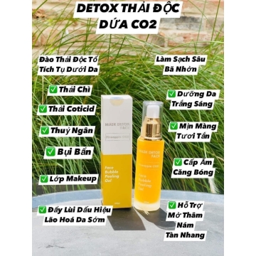 Detox Dứa Thải Độc - Trắng Da Queenie Skin (100ML)
