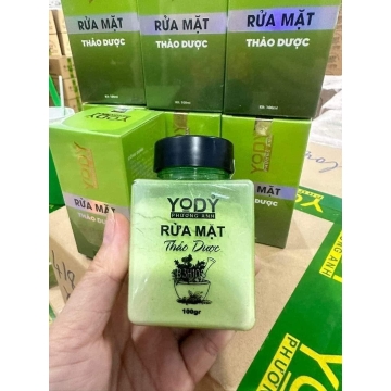 Bột Rửa Mặt Thảo Dược YODY WHITE Phương Anh (100g)