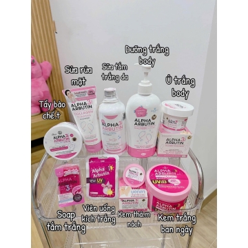 Dưỡng Thể ALPHA ARBUTIN 3Plus+ Collagen Thailand (500ML)
