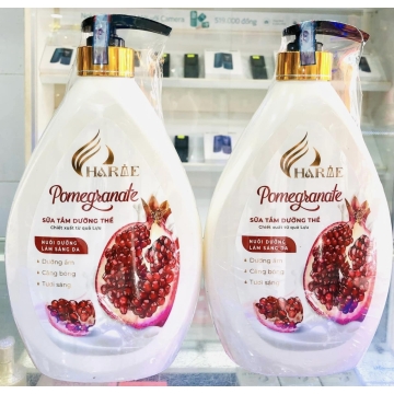 Sữa Tắm Dưỡng Thể Bơ / Lựu CHARME (1000ML)