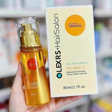 Tinh Chất Phục Hồi Dưỡng Tóc OLEXRS Argan Oil (80ML)