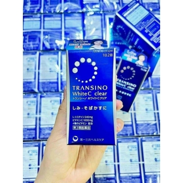 Viên Uống Trắng Da Trasnino White C Nhật (H/120v)
