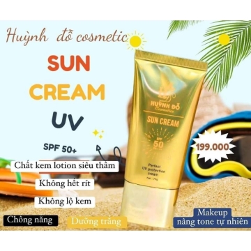Kem Chống Nắng Huỳnh Đỗ Cosmetics (70g)