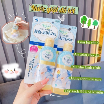 Nước Giặt Đồ Lót Lingerie Soap Nhật Bản (120ML)
