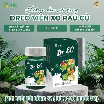 Viên Uống Thảo Mộc Giảm Mỡ Bụng DR.EO (H/60v)