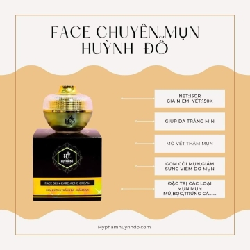 Kem Chuyên Mụn Huỳnh Đỗ (15g)