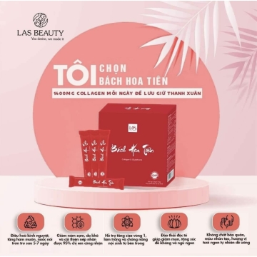 Cốm Bách Hoa Tiên Collagen & Glutathione LAS BEAUTY (H/20)