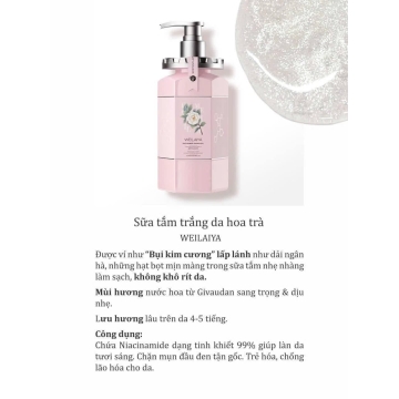 Sữa Tắm Cúc Vạn Thọ Weilaiya (450ML)
