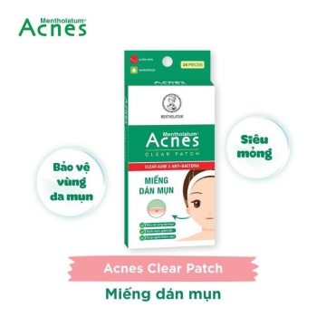 Miếng Dán Mụn Acnes CLEAR PATCH BHA 2% (H/24)