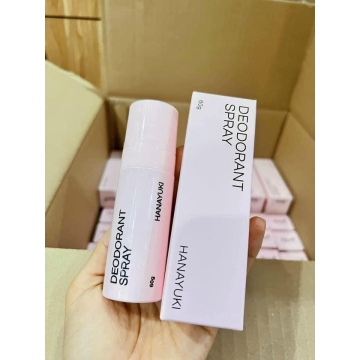 Xịt Thơm Khử Mùi Hanayuki Deodorant Spray (60g)