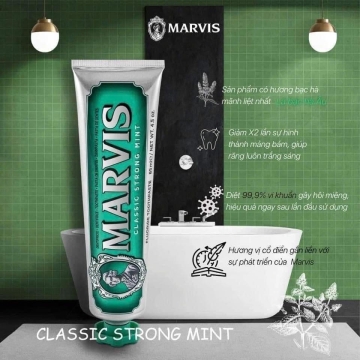 Kem Đánh Răng Quý Tộc Marvis 85ML (Ý)