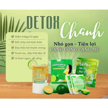 Trà Giảm Cân Detox Chanh N-Collagen (H/15)