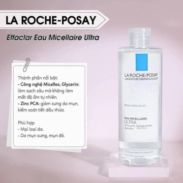 Nước Tẩy Trang Laroche-Posay (400ML)