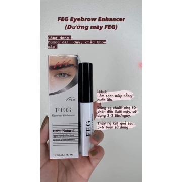 Dưỡng Mọc Lông Mày FEG Chính hãng USA (3ML)