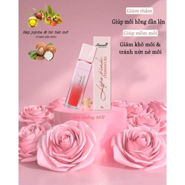 Son Dưỡng Hồng Môi Hanayuki Lips Pink (5g)
