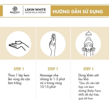 Mask Ủ Trắng Da Kén Tằm LSKIN WHITE (60ML)