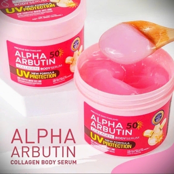 Kem Body Serum Alpha Arbutin Collagen 50++  