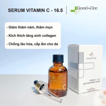 Serum Vitamin C 16,5 Daily White GoodnDoc (30ML)
