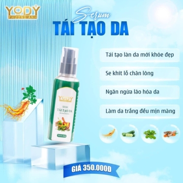 Serum Tái Tạo Da Thảo Dược YODY WHITE Phương Anh (80ML)