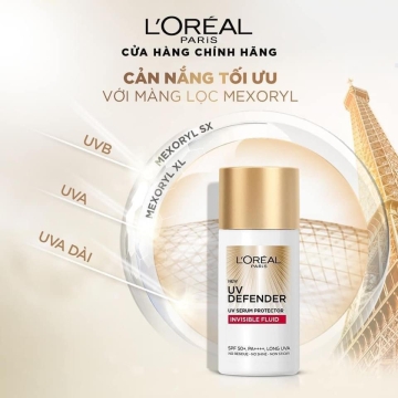 Kem Chống Nắng L’Oreal Invisible Fluid 50ML