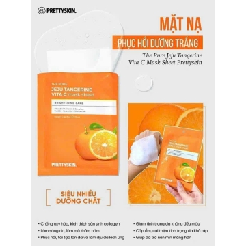 Mặt Nạ Vitamin C PrettySkin (25ML)