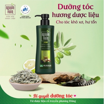 Dầu Gội Dược Liệu Nguyên Xuân 200ML -> 250ML