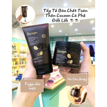 Tẩy Tế Bào Da Chết Mặt Cà Phê CoCoon 150ML