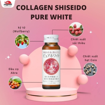 Nước Uống Trắng Da Pure White Nhật Bản (H/10)