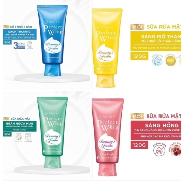 Sữa Rửa Mặt Senka Perfect Whip Nhật (100ML)