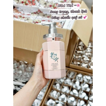 Sữa Tắm Hoa Hồng / Hoa Trà  Weilaiya (450ML)