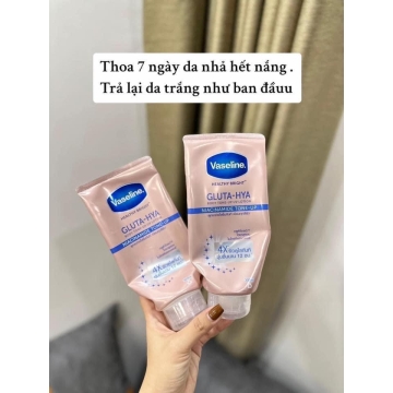 Dưỡng Thể Vaseline GLUTA - HYA Thái Lan (300ML)