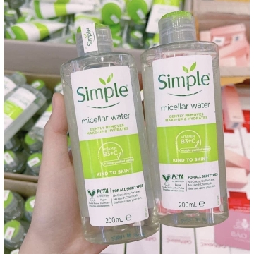 Nước Tẩy Trang Simple (200ML)