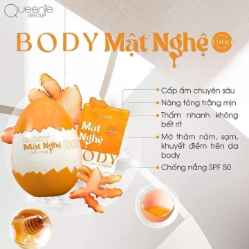 Kem Body Mật Nghệ 1900 Queenie Skin (250Gr)