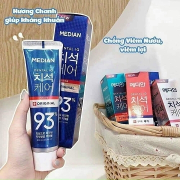 Kem Đánh Răng MEDIAN Hàn Quốc 93% (120g)