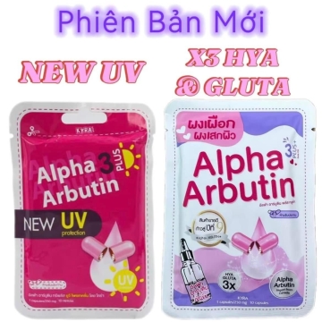 Viên Kích Trắng Alpha Arbutin 3 Plus+ Thái (H/10v)