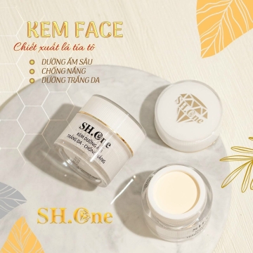 Kem Face Trắng Da Lá Tía Tô SH.One (15g)