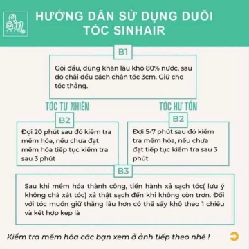 Dầu Gội Duỗi Tóc Tại Nhà Sinhair 260ML