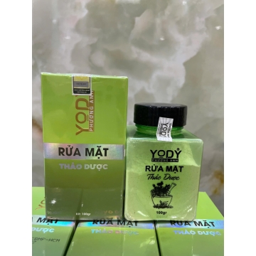 Bột Rửa Mặt Thảo Dược YODY WHITE Phương Anh (100g)