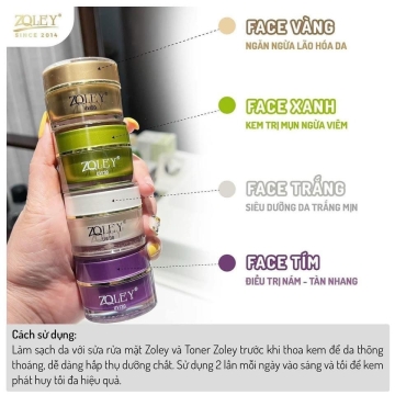Kem Face ZOLEY (10Gr)