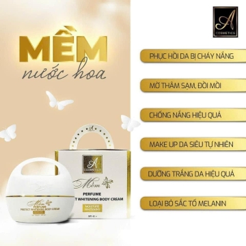 Kem Body Mềm Nước Hoa A Cosmetics (250g)