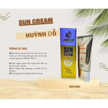Kem Chống Nắng Huỳnh Đỗ Cosmetics (70g)